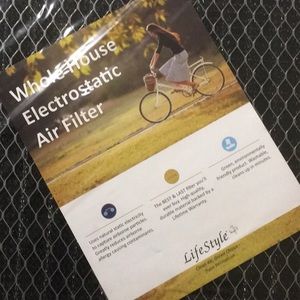 LifeStyle + Whole House Electrostatic Air Filter